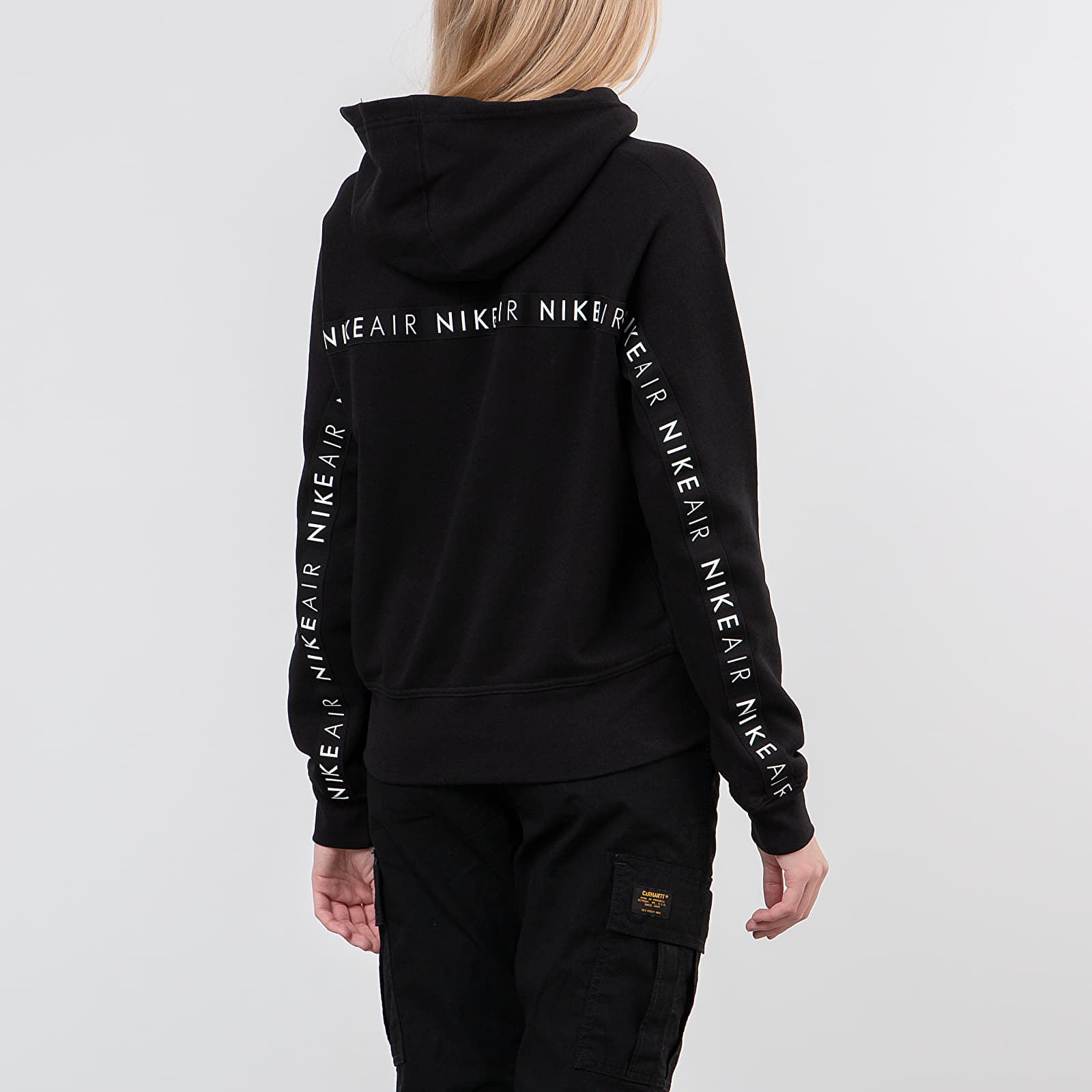 Hoodies and sweatshirts Nike Sportswear Air Hoodie Black/ White