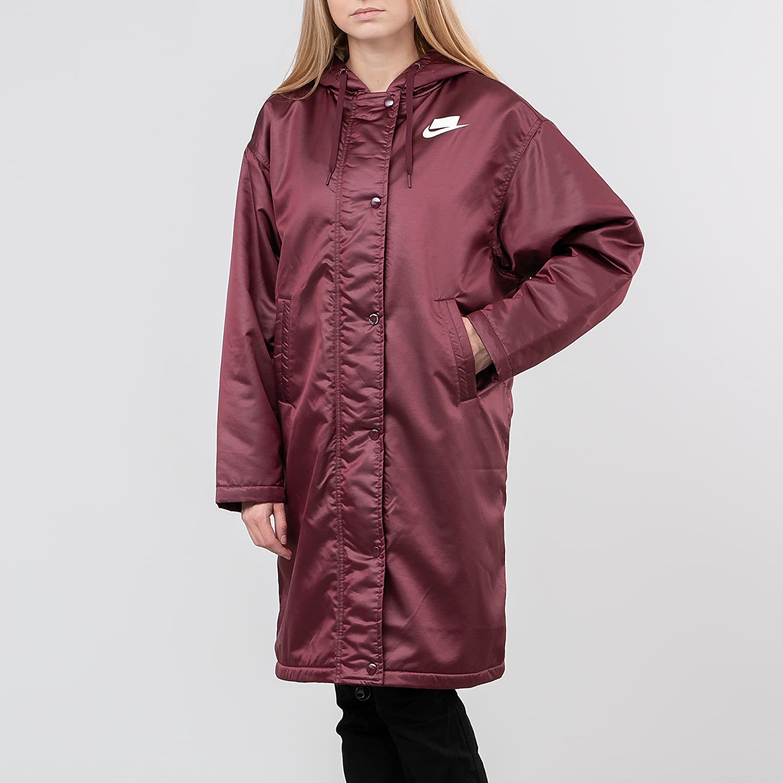 Parka Coats Nike Sportswear NSP Syn Fill Parka Night Maroon