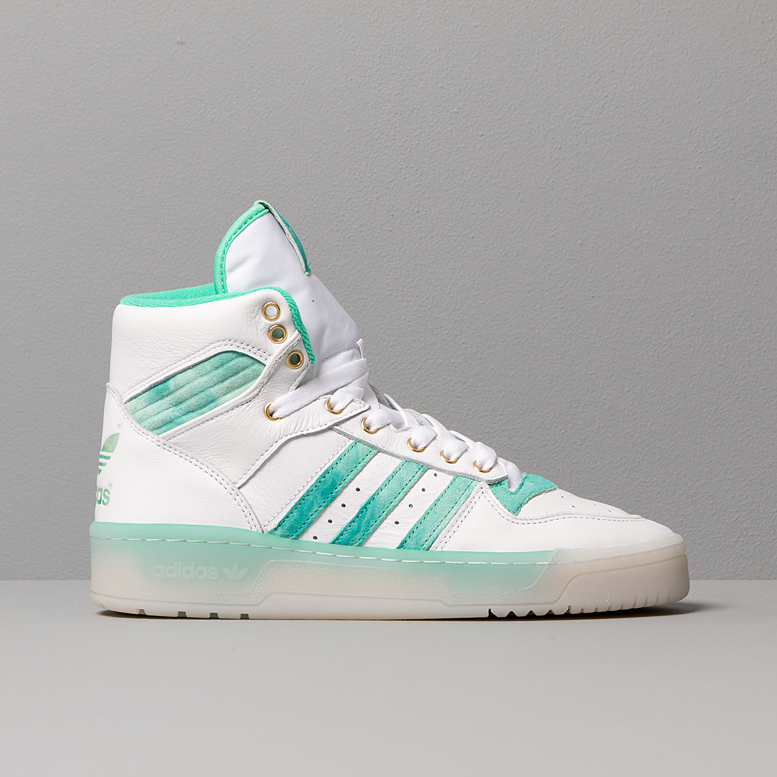 Green and gold shop adidas high tops