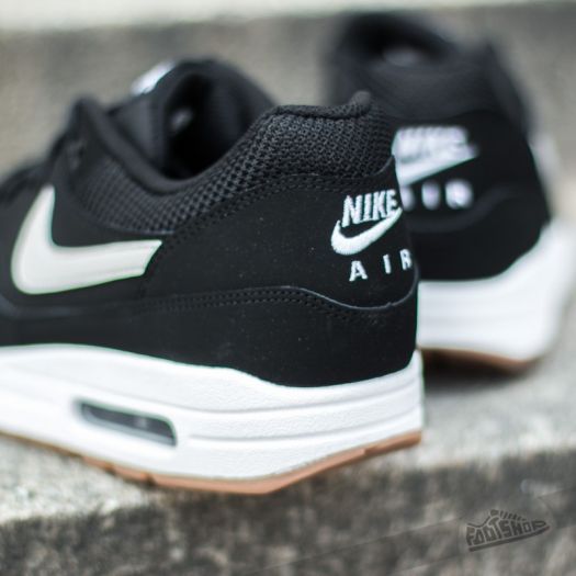 Air max 1 black white light bone online