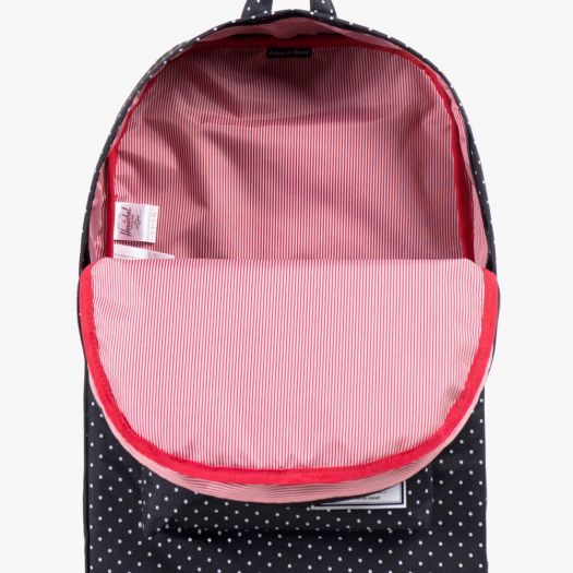 herschel backpack dots Herschel Supply Classic Backpack BW Polka Dot