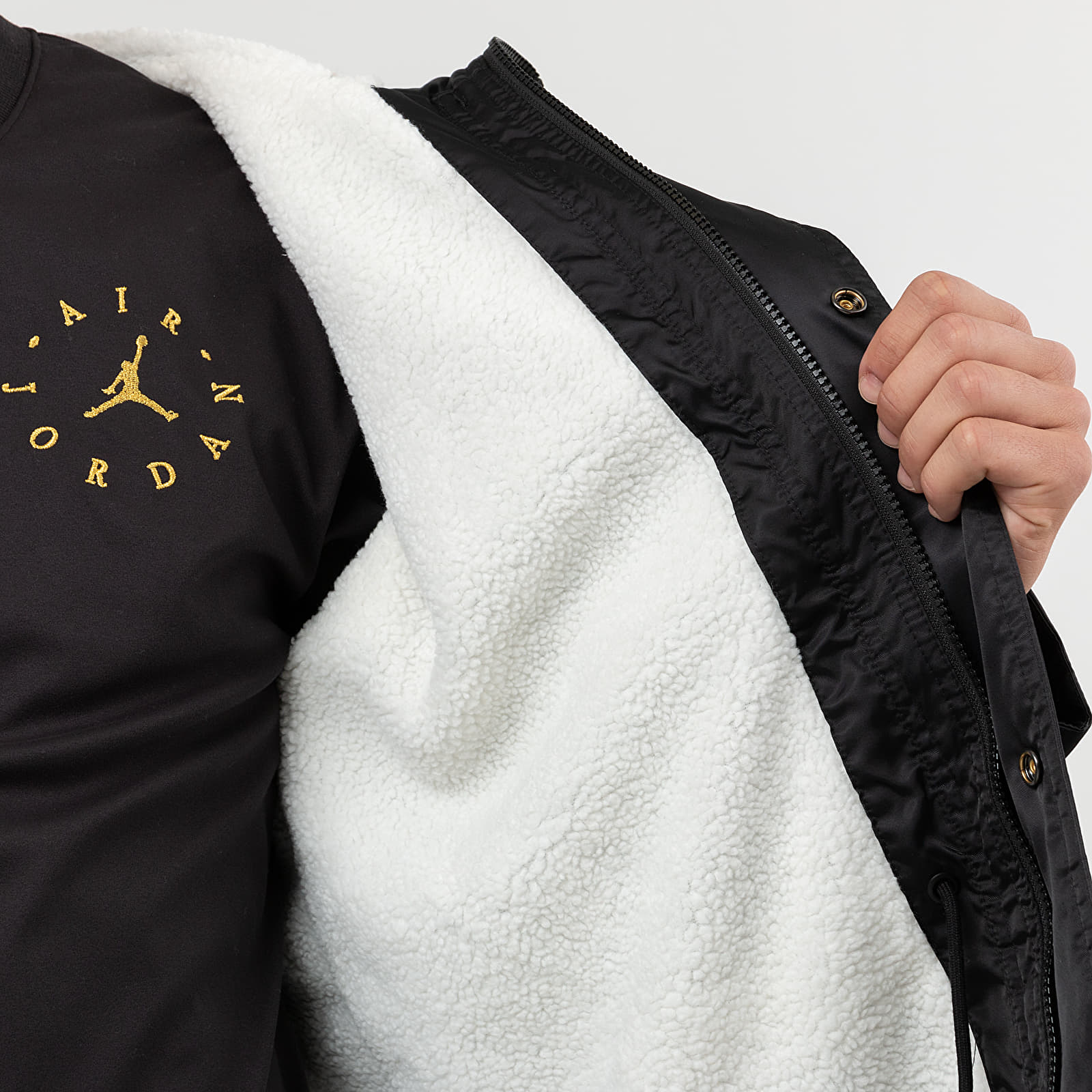 Parka-takit Nike Sportswear Syn Fill Parka Black/ Sail/ Sail