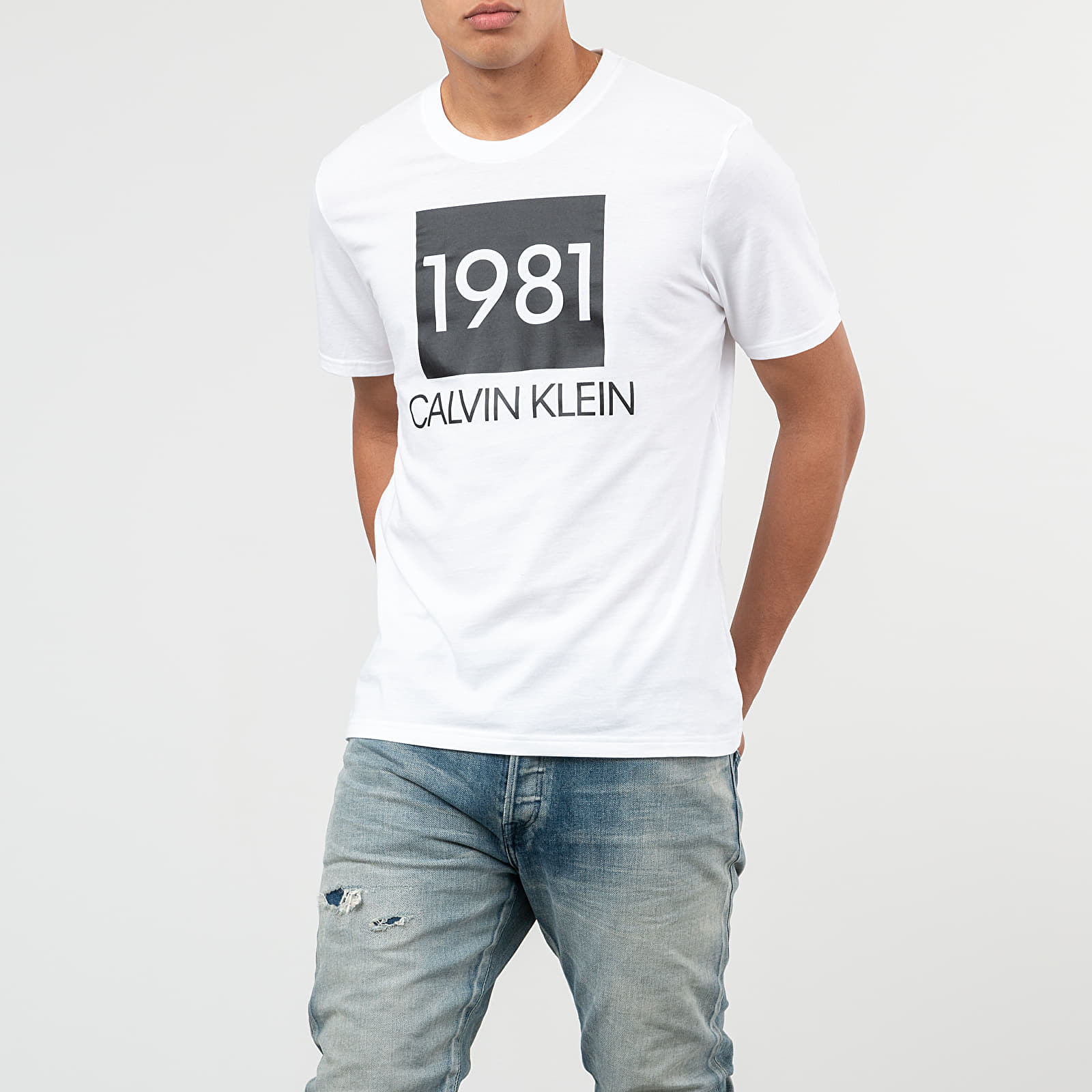 T-shirts Calvin Klein 1981 Tee White
