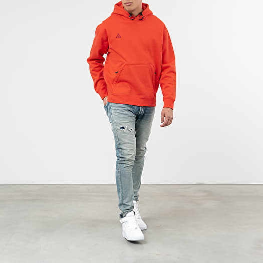 Hoodies and sweatshirts Nike ACG Hoodie Habanero Red Footshop