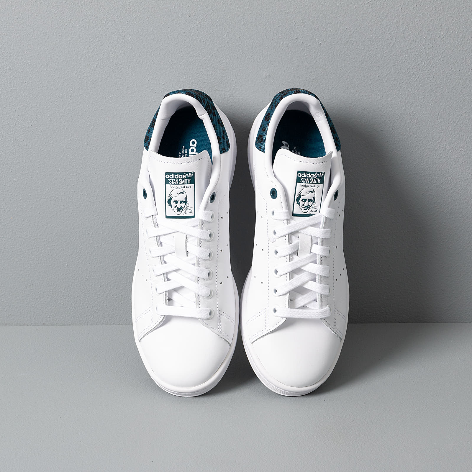 Women's shoes adidas Stan Smith W Ftw White/ Tech Mint/ Core Black