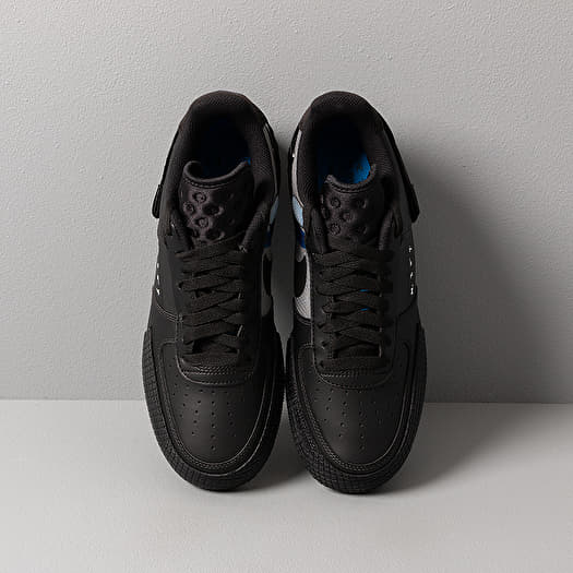 nike air force 1 type black