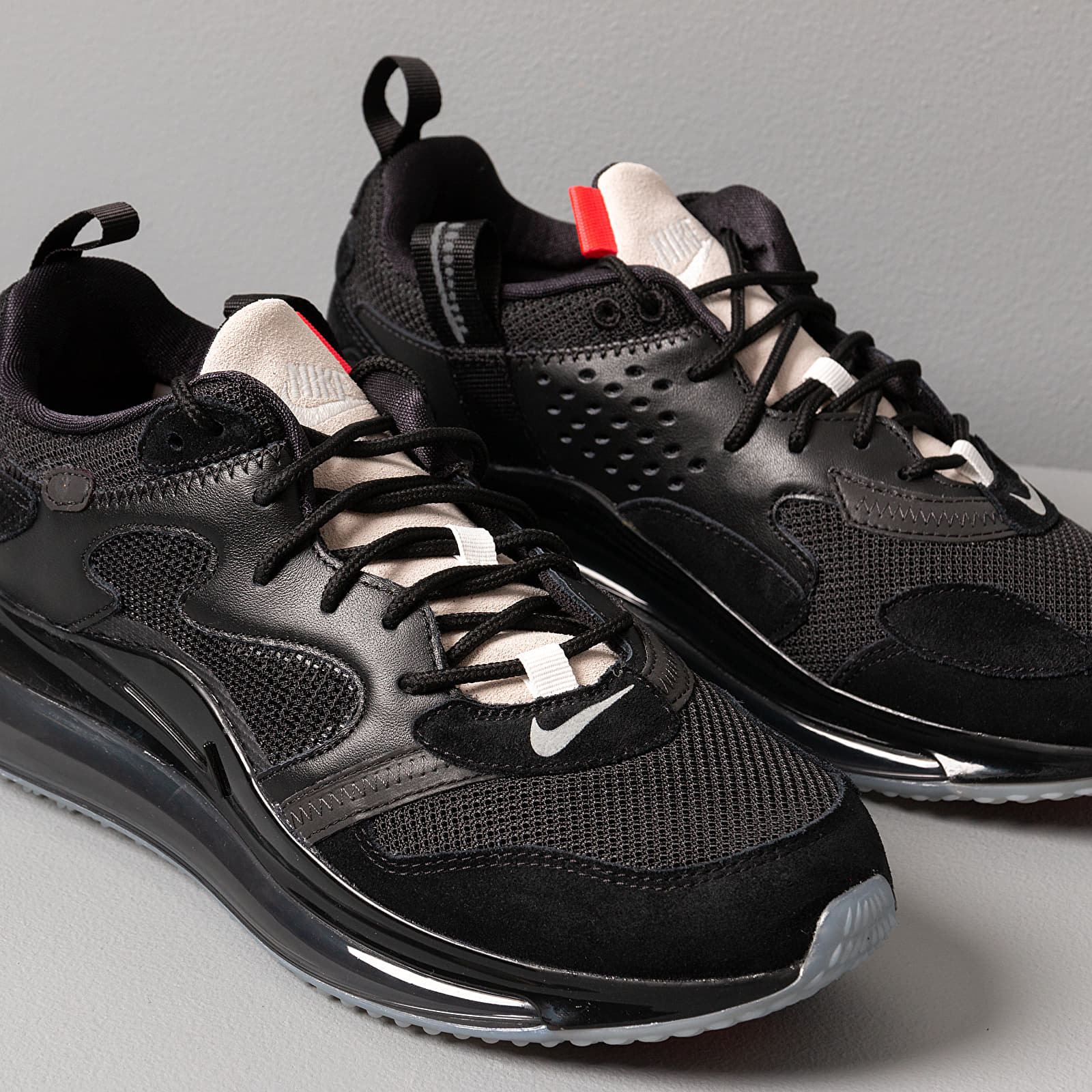 Herren Sneaker und Schuhe Nike Air Max 720 Obj Black Summit White Red Orbit Footshop