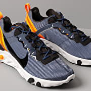 Nike react element hotsell 55 gris orange