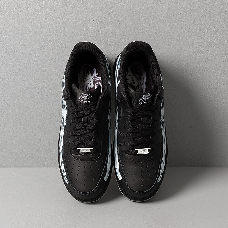 Nike Air Force 1 '07 Skeleton QS Black/ Black-Black | Footshop