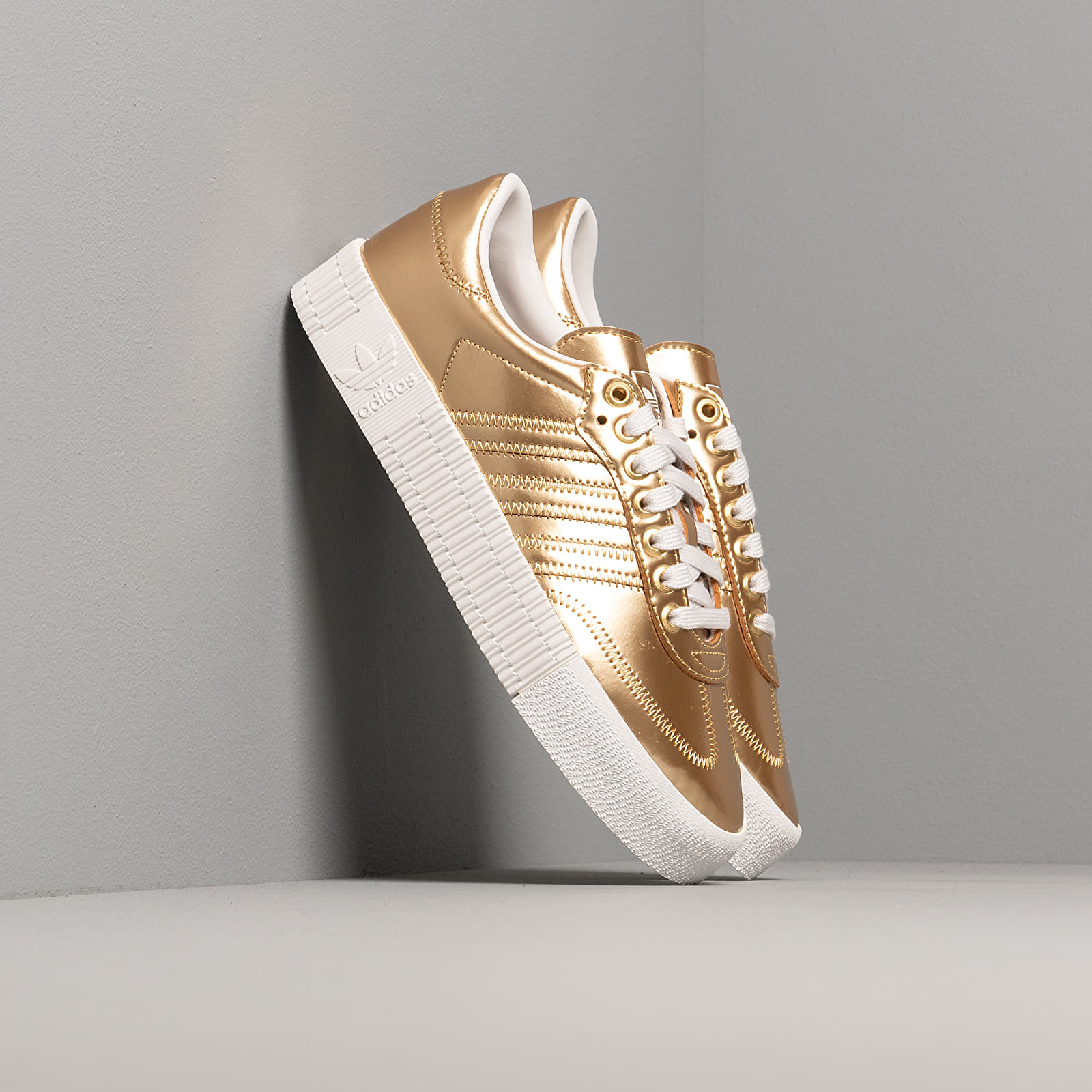 Női cipők adidas Sambarose W Gold Metalic/ Gold Metalic/ Crystal White