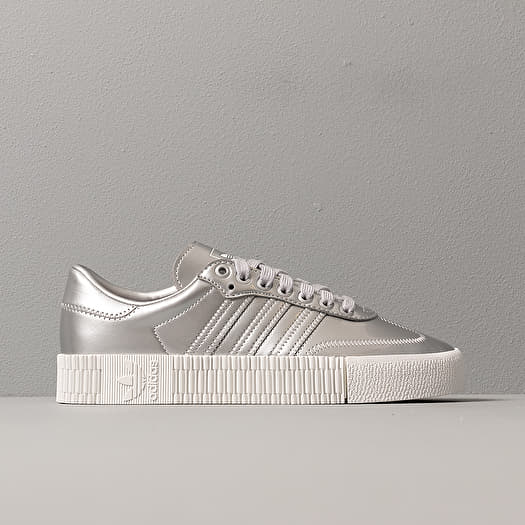 Adidas sambarose bianche e argento top