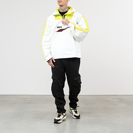 Puma white windbreaker cheap