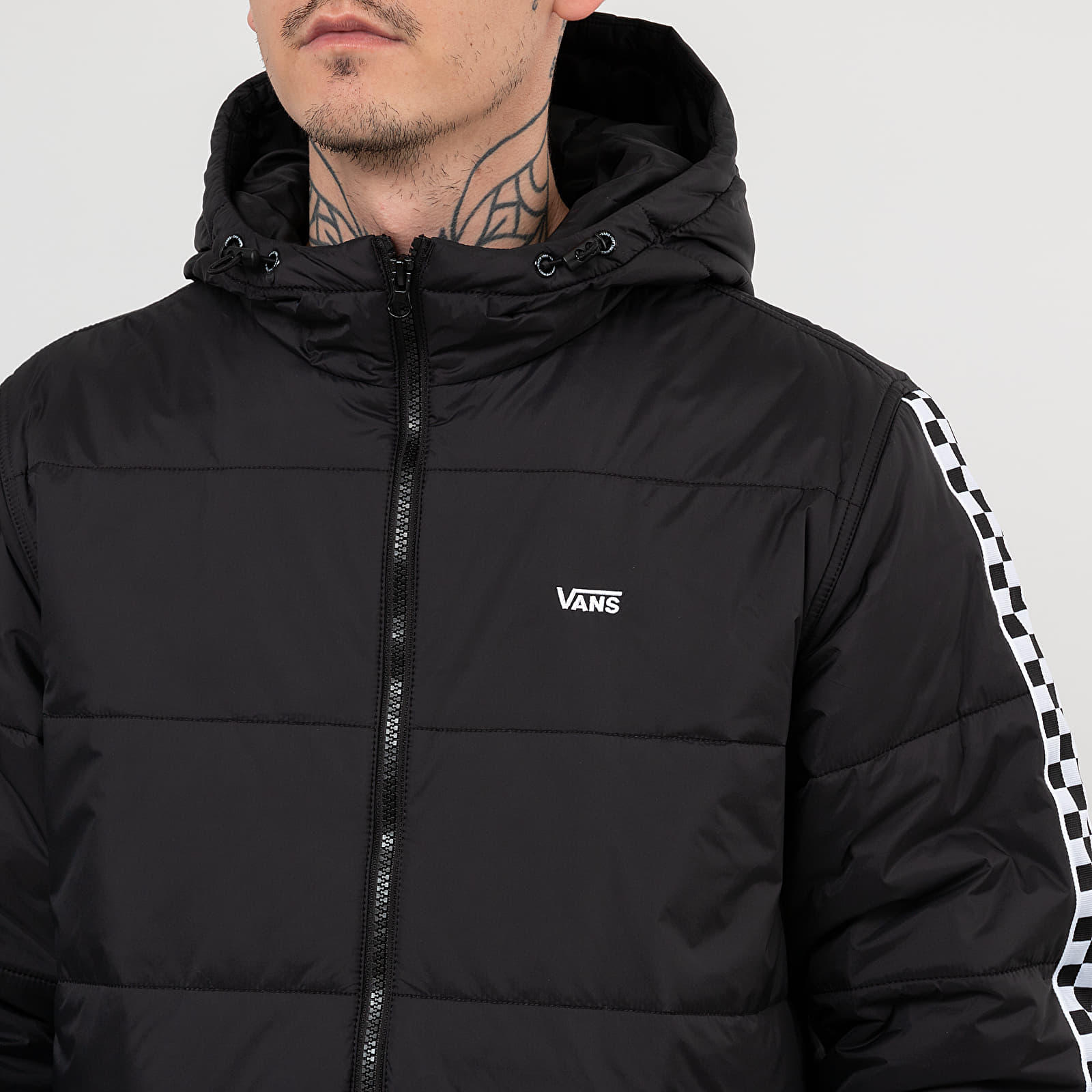 Jakne  Vans Woodridge Jacket Black/ Checkerboard