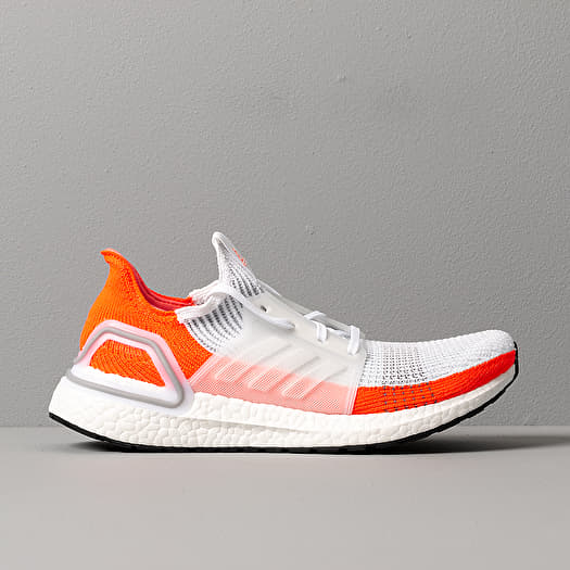 Adidas ultraboost 19 hotsell white white grey