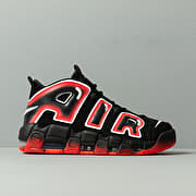 Men s shoes Nike Air More Uptempo 96 Black White Laser Crimson Footshop