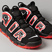 Air more uptempo black/white-laser crimson outlet