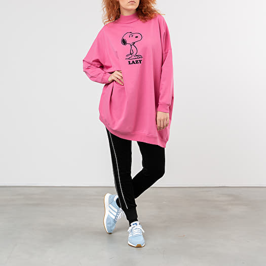 Dress Lazy Oaf x Peanuts Sweater Dress Pink Footshop