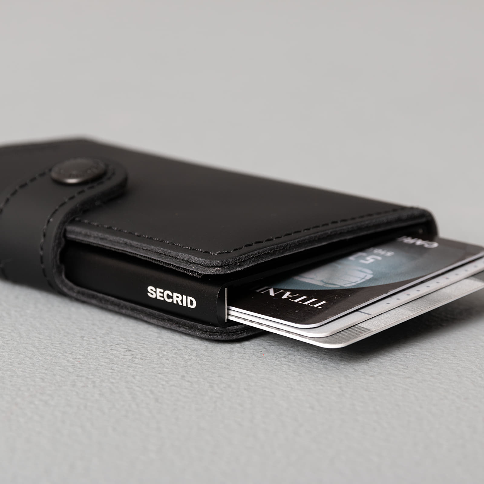 Peněženky SECRID Miniwallet Matte Black
