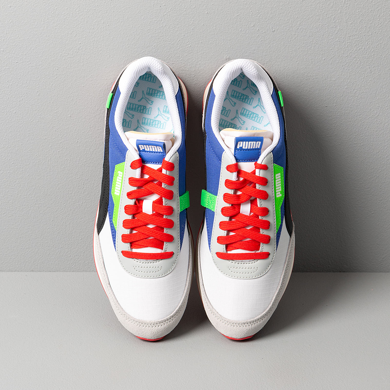 Men s shoes Puma Future Rider Ride On Puma White High Rise Dazz Blue Footshop