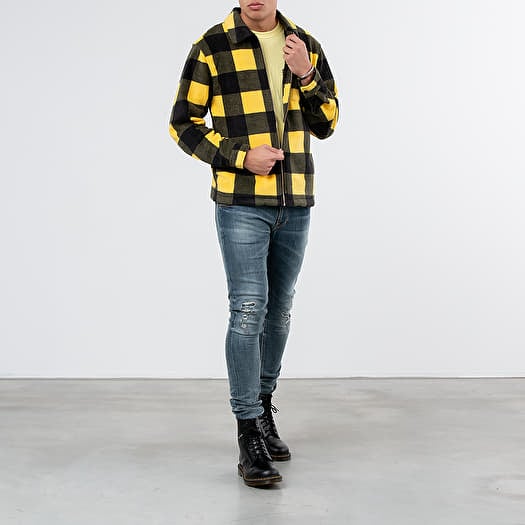 Stussy polar fleece zip up shirt new arrivals