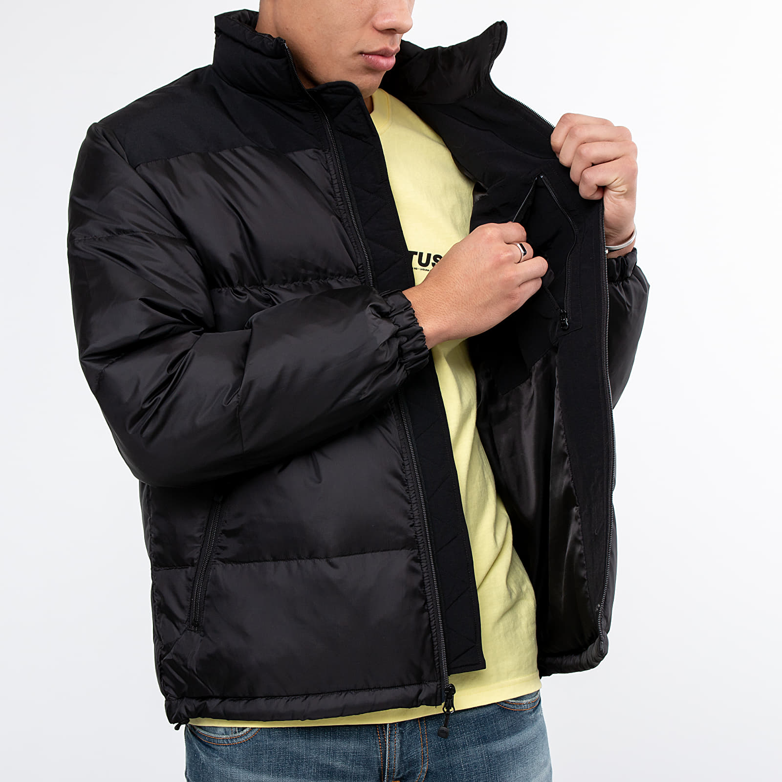 Jakker Stüssy Puffer Jacket Black