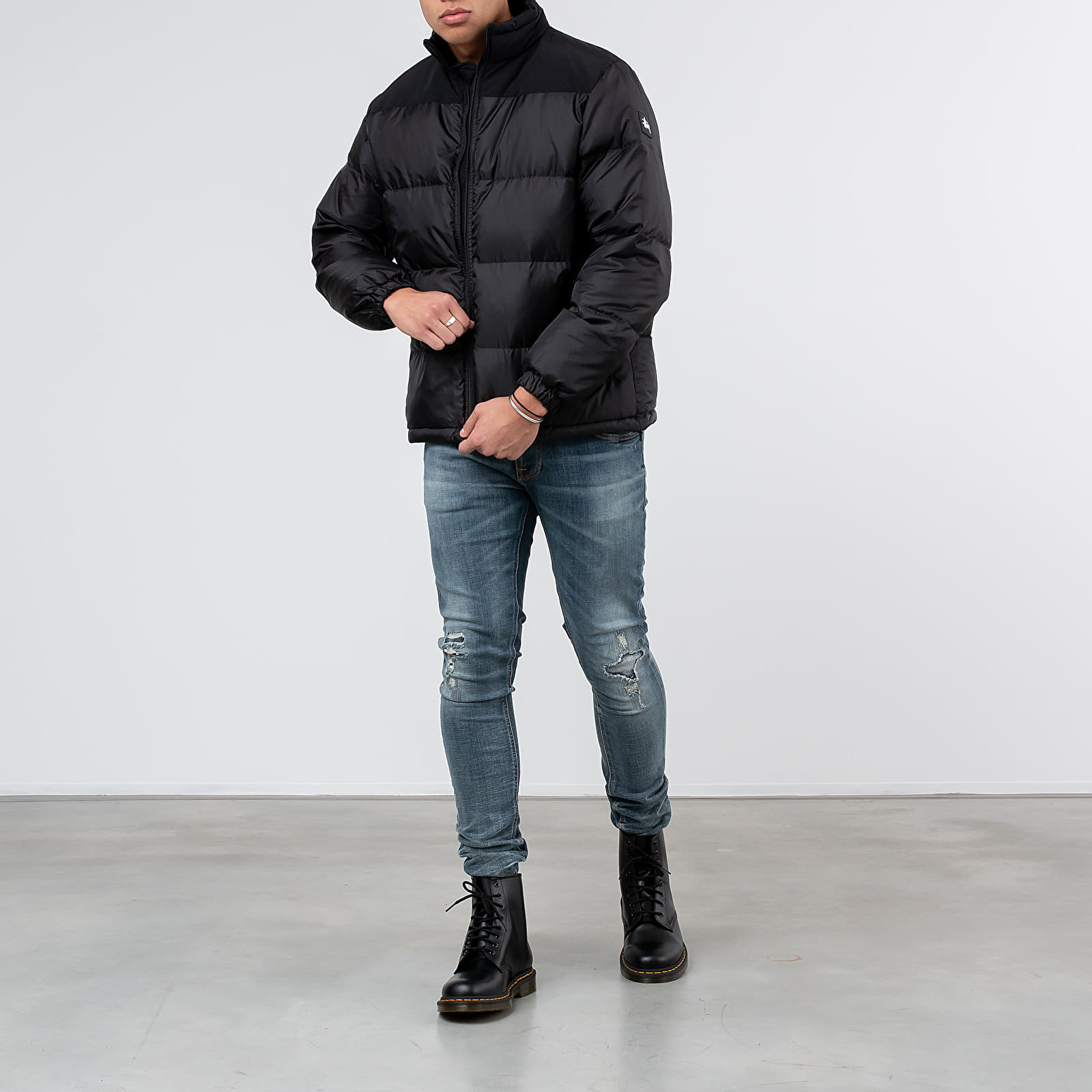 Jakker Stüssy Puffer Jacket Black