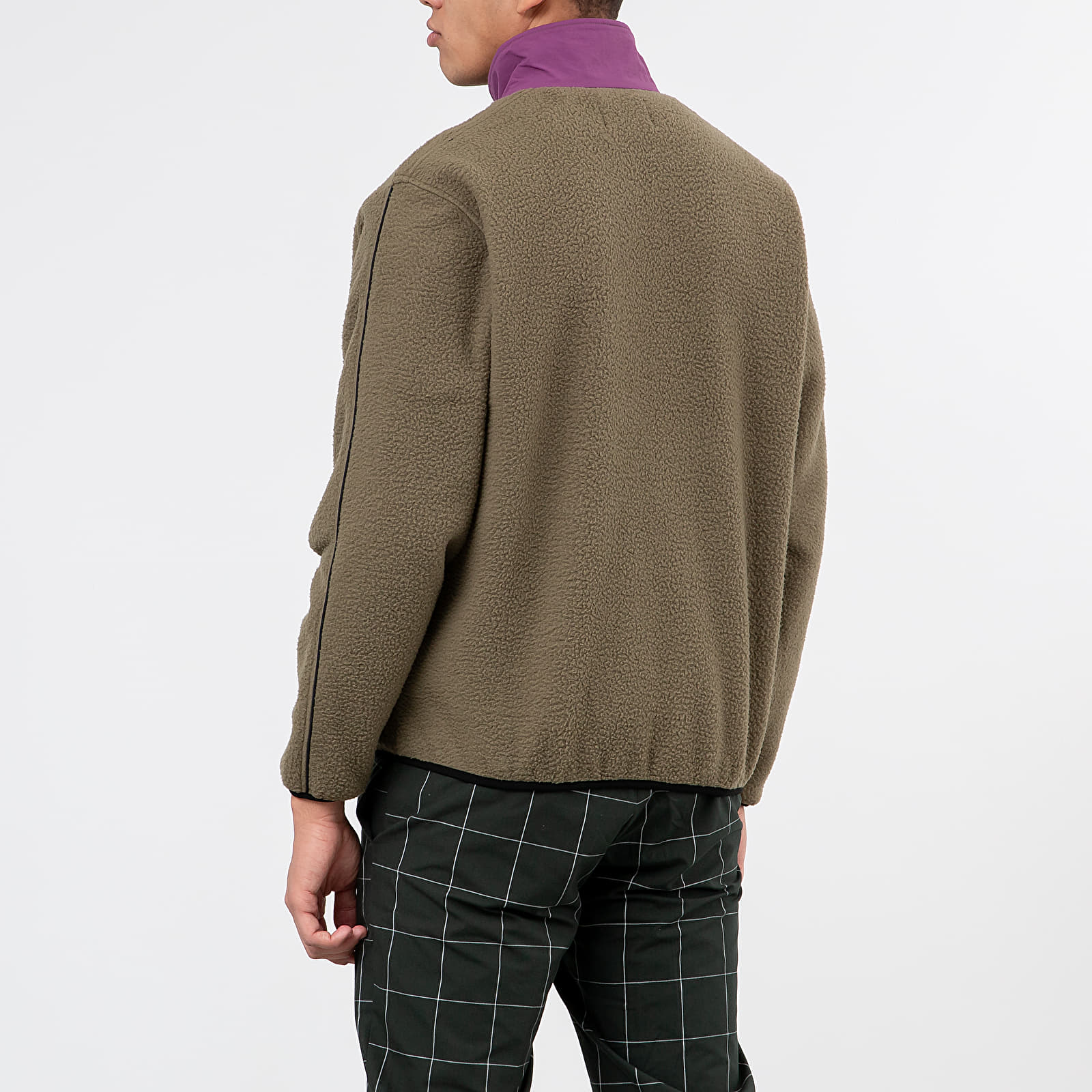 Hoodies and sweatshirts  Stüssy Nylon Mock Neck Olive