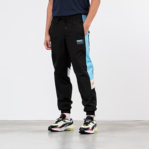 Pants and jeans Puma x Tetris Track Pants Black Blue Footshop