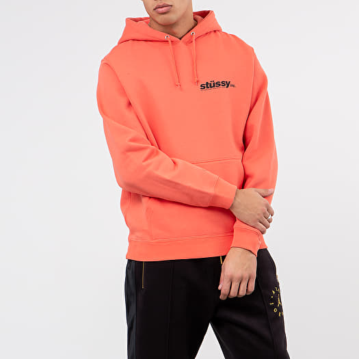 Stussy orange sweatshirt 2025