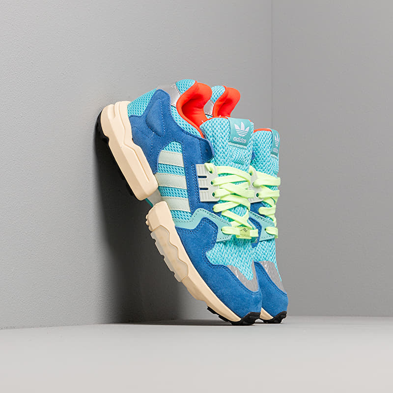 adidas ZX Torsion Bright Cyan/ Linen Green/ Blue | Footshop
