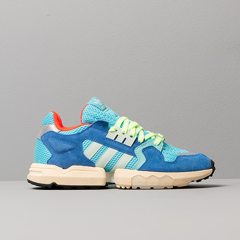 adidas ZX Torsion Bright Cyan/ Linen Green/ Blue | Footshop