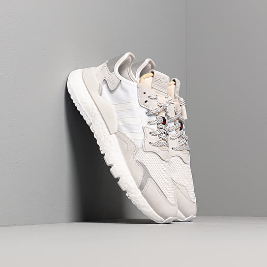 Adidas white night jogger deals