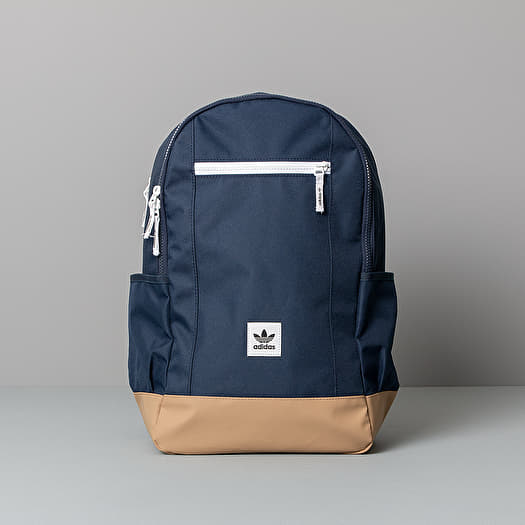 adidas Premium Modern Backpack Collegiate Navy Cardboard Footshop