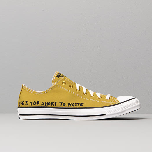 Converse yellow chuck taylor ox all star renew top