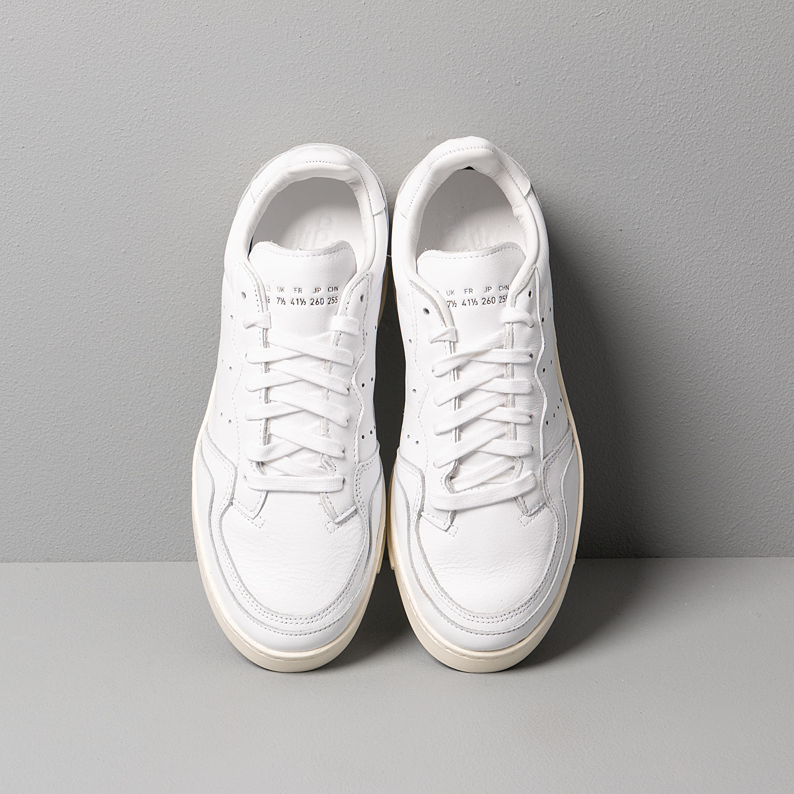 Herenschoenen adidas Supercourt Crystal White Core White Off