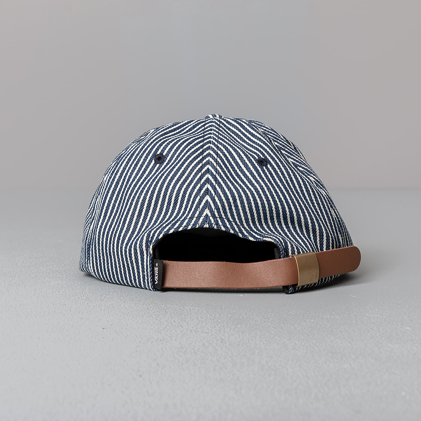 Strapback Vans X Mount Vernon Mills Jockey Hickory Stripe Cap