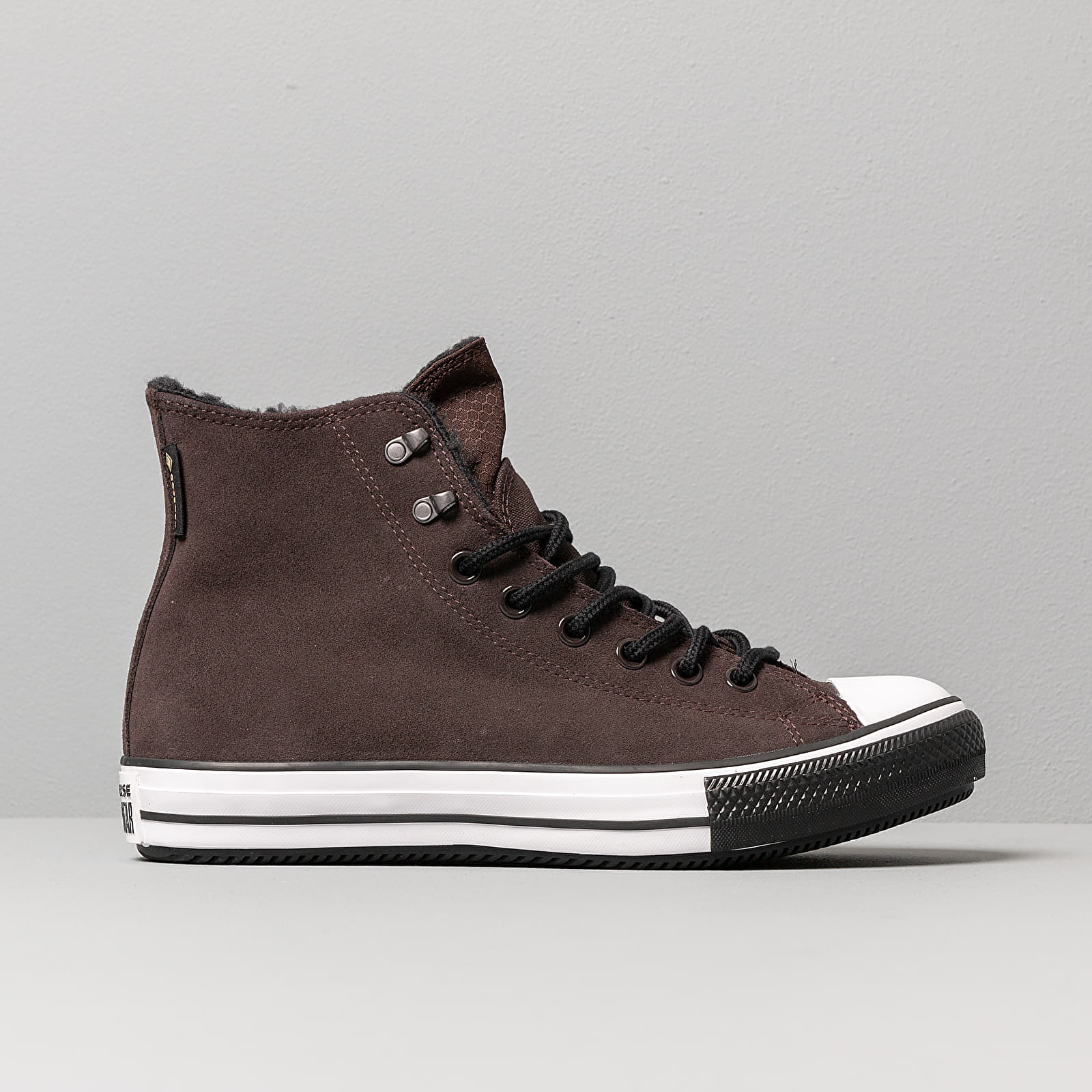 Pánské tenisky a boty Converse Chuck Taylor All Star Winter Waterproof Velvet Brown/ White/ Black