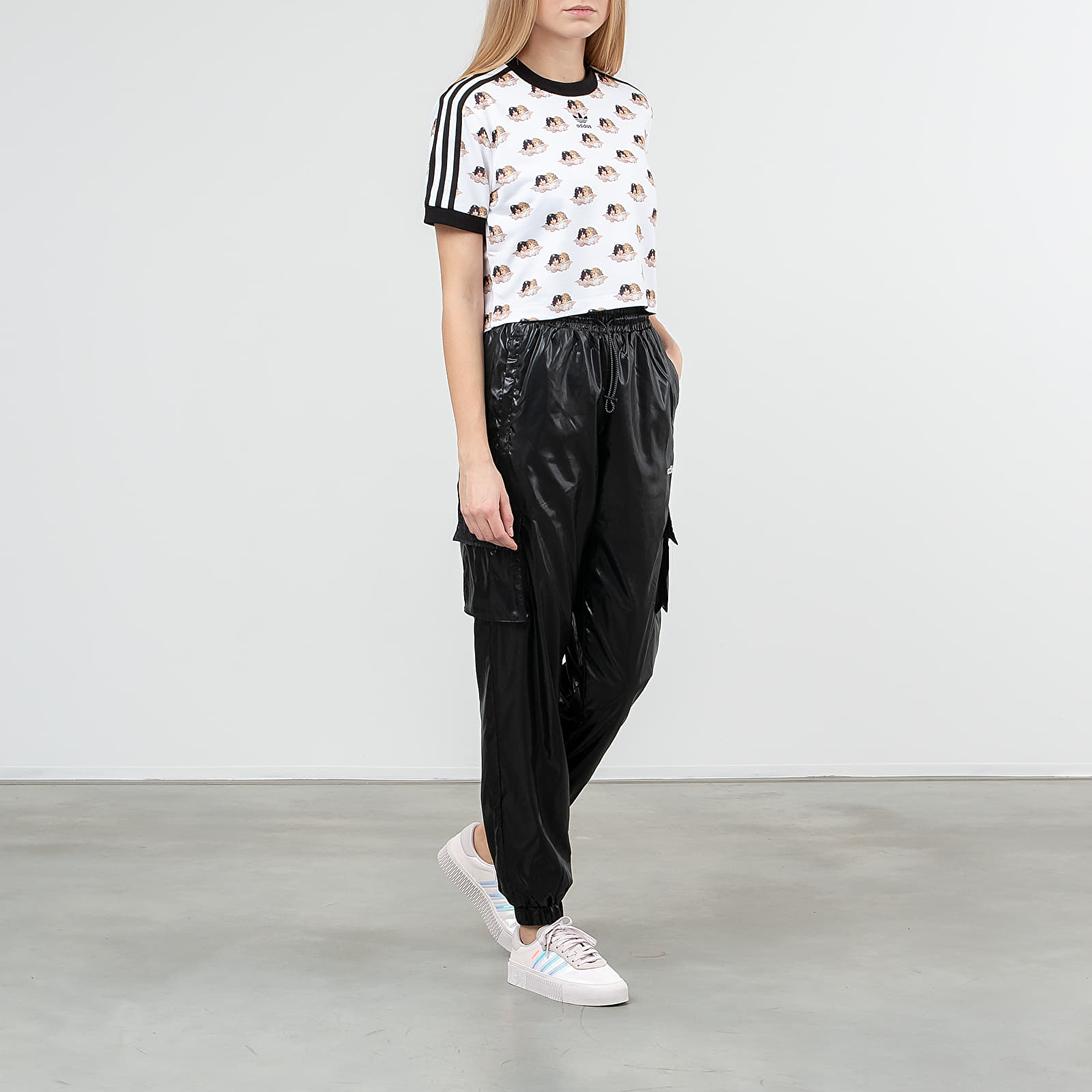 Pants adidas Shiny Pants Black