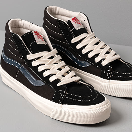 Vans vault og sk8 hi lx black dress blue hotsell