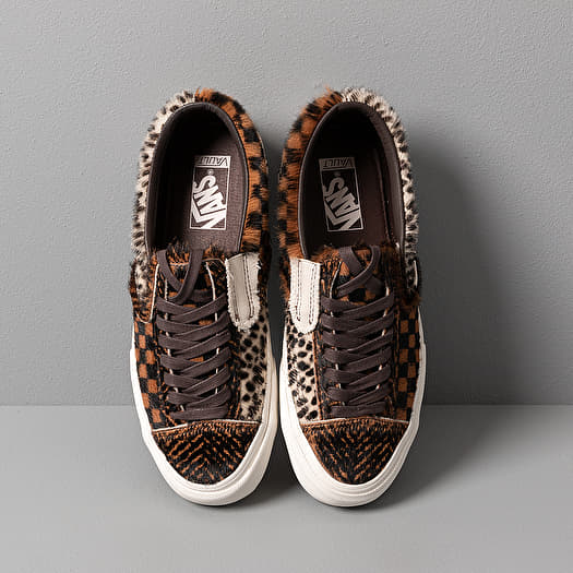 Vans pony hair slip on on sale