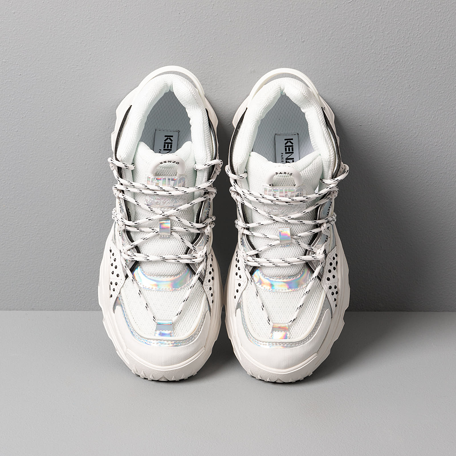 Dámske topánky a tenisky KENZO Low Top Sneaker White