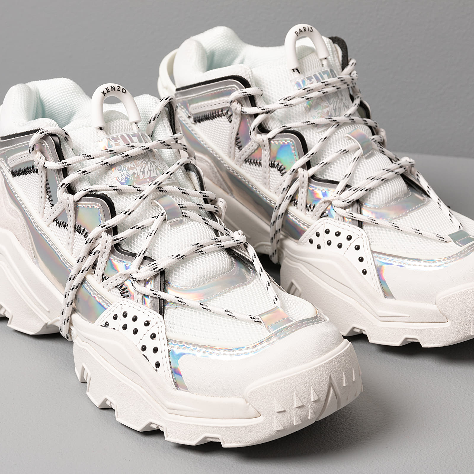 Dámske topánky a tenisky KENZO Low Top Sneaker White
