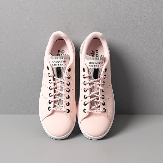 Women s shoes adidas Stan Smith W Half Pink Half Pink Trace Green Footshop