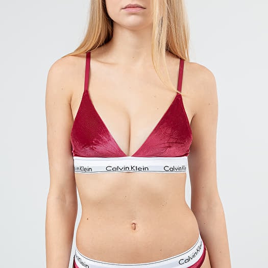 Velvet bralette cheap calvin klein