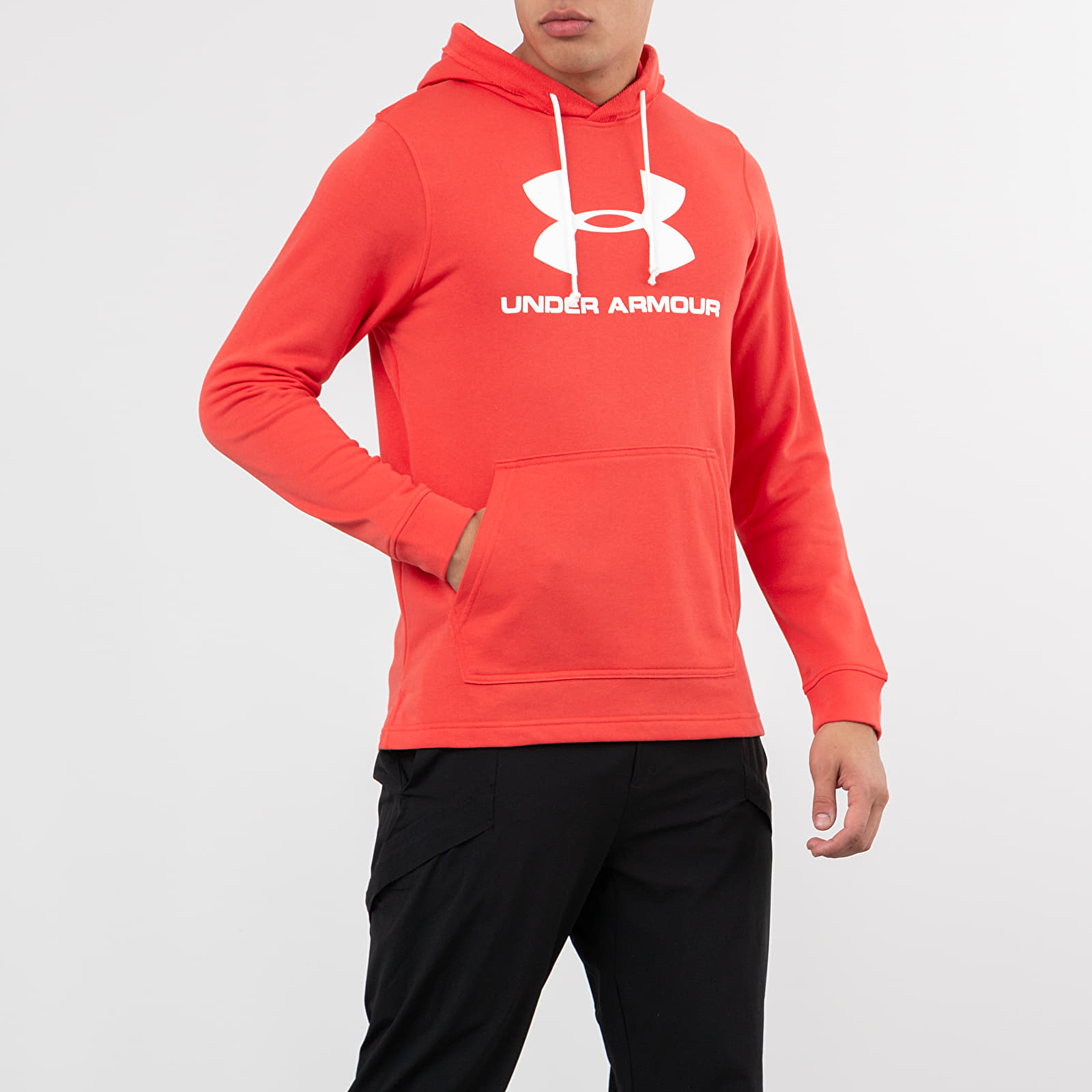 Sweatjacken und Sweatshirts Under Armour Sportstyle Terry Logo Hoodie Red
