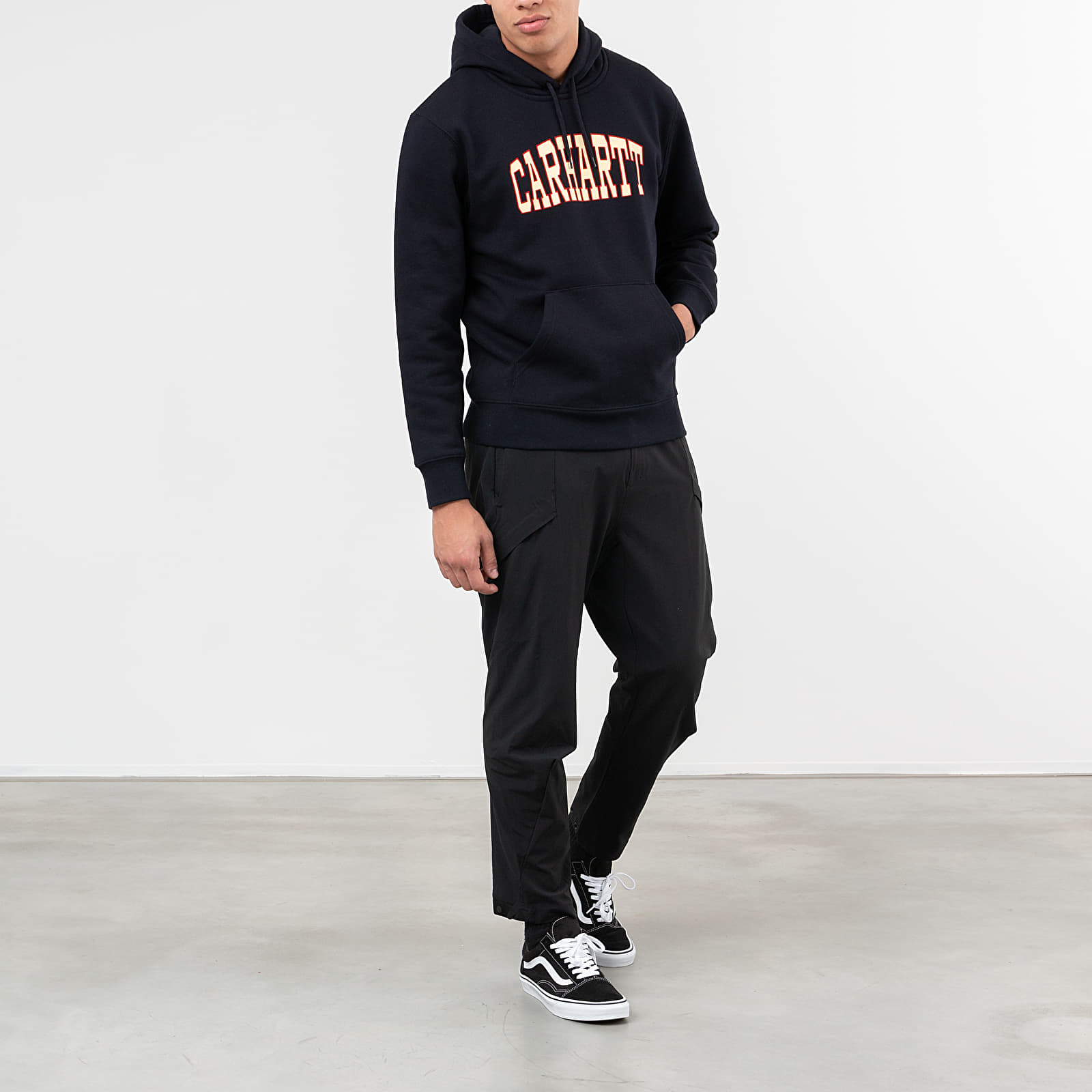 Hettegensere og sweatshirts Carhartt WIP Theory Hoodie Dark Navy