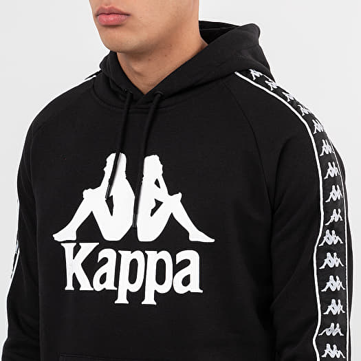 Hoodies and sweatshirts Kappa Banda Hurtado Hoodie Black Footshop