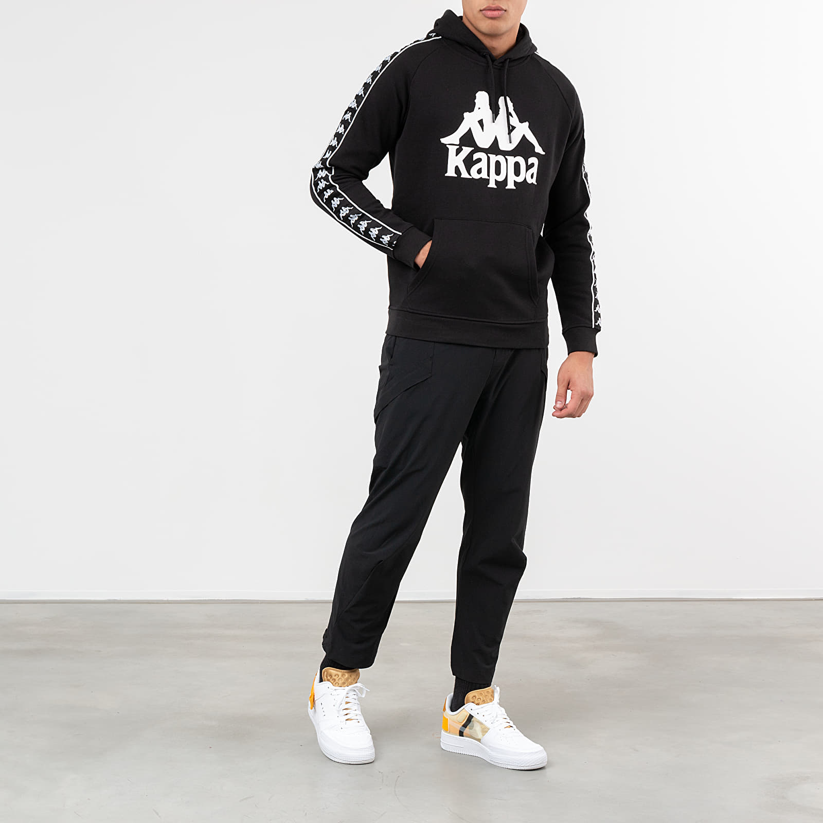 Суичърти Kappa Banda Hurtado Hoodie Black