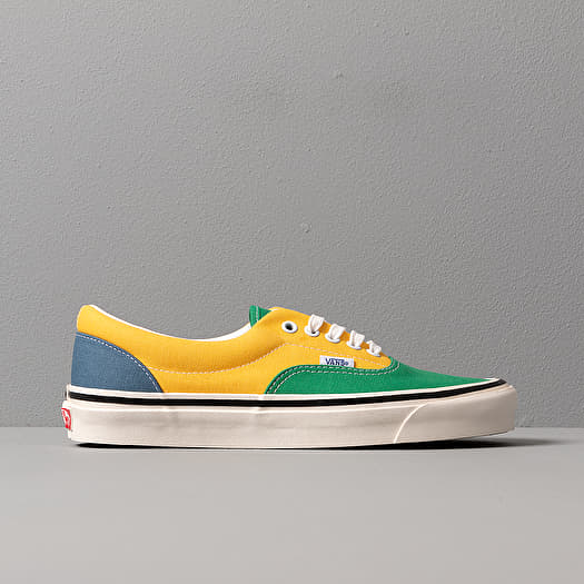 Men s shoes Vans Era 95 Dx Anaheim Factory Green Yellow Denim Footshop