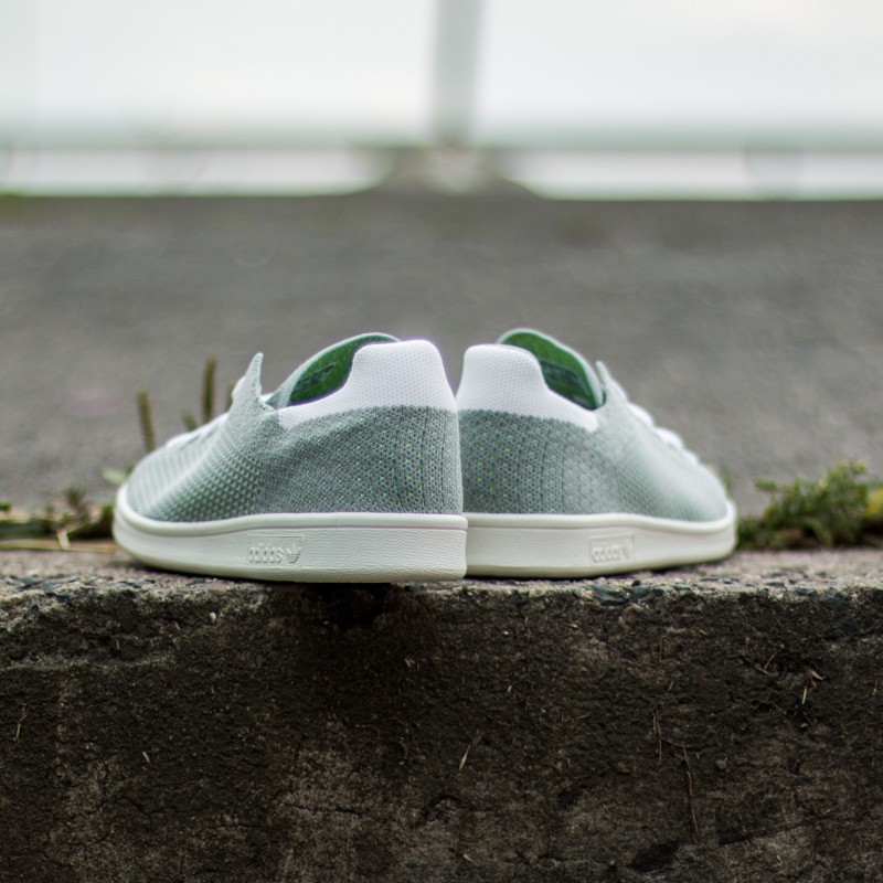 Sko til mænd adidas Stan Smith Primeknit Mist Slate/White/Chalk White